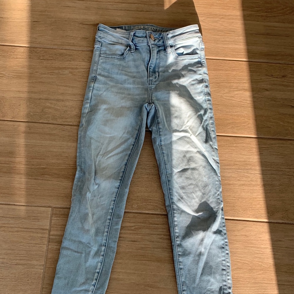 American Eagle Light wash Jeans.